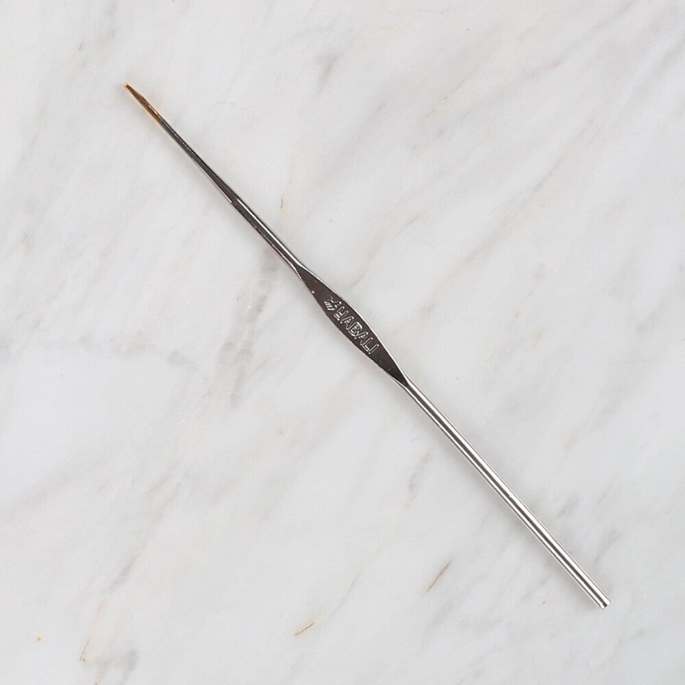 Yabalı Altın Uçlu Metal Saplı Dantel Tığ NO:10 1.10mm